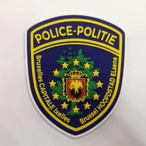 Soft and elastic PVC customized patch