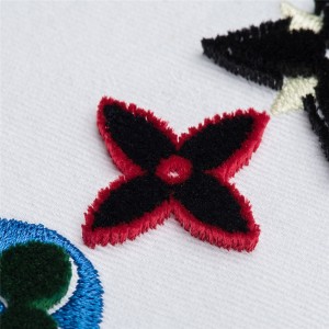 Custom toothbrush embroidered Patches