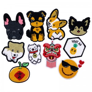 Customized Christmas towel embroidery