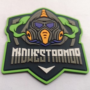 PVC customized patch for military equipment