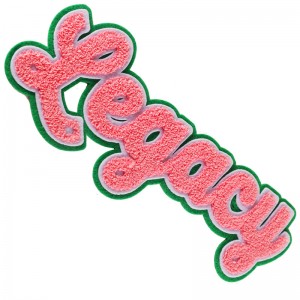 Customized chenille patch with soft and attractive touch